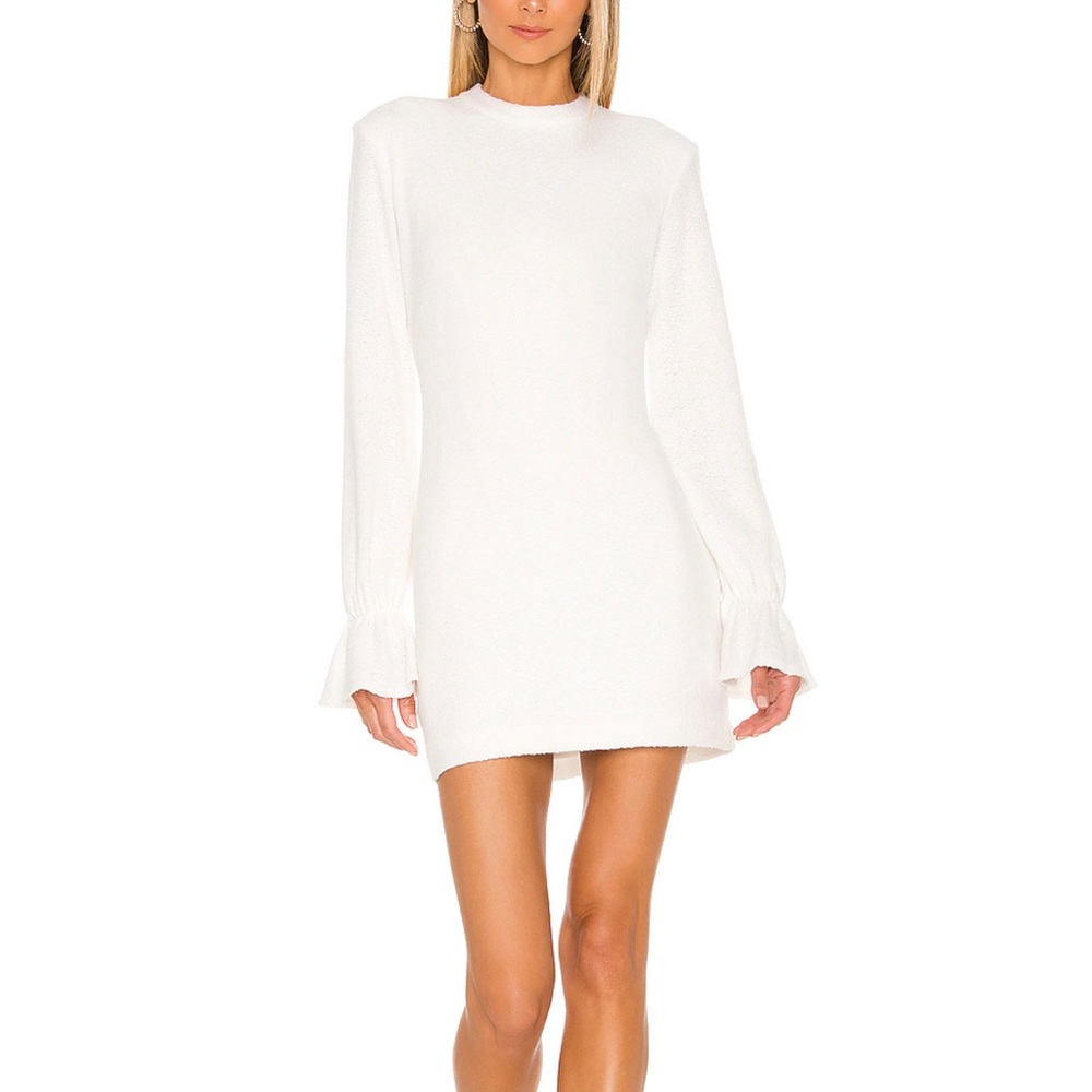 Amanda Uprichard Tallin Dress in Ivory Small
